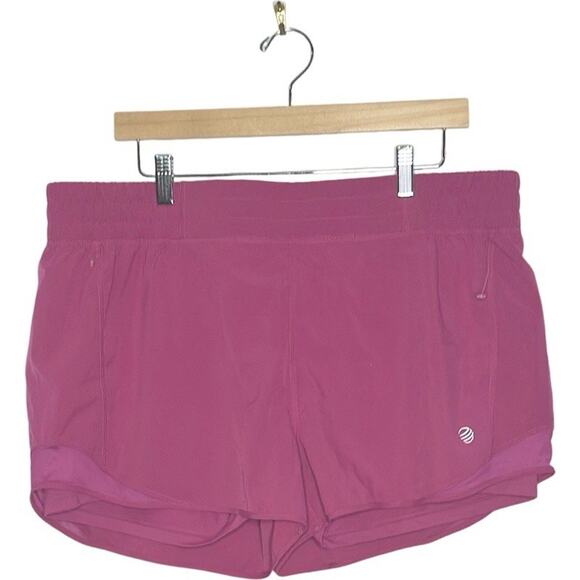 MPG Pants - NWOT MPG Pink Running Shorts w/ Built-In Liner Size 2X